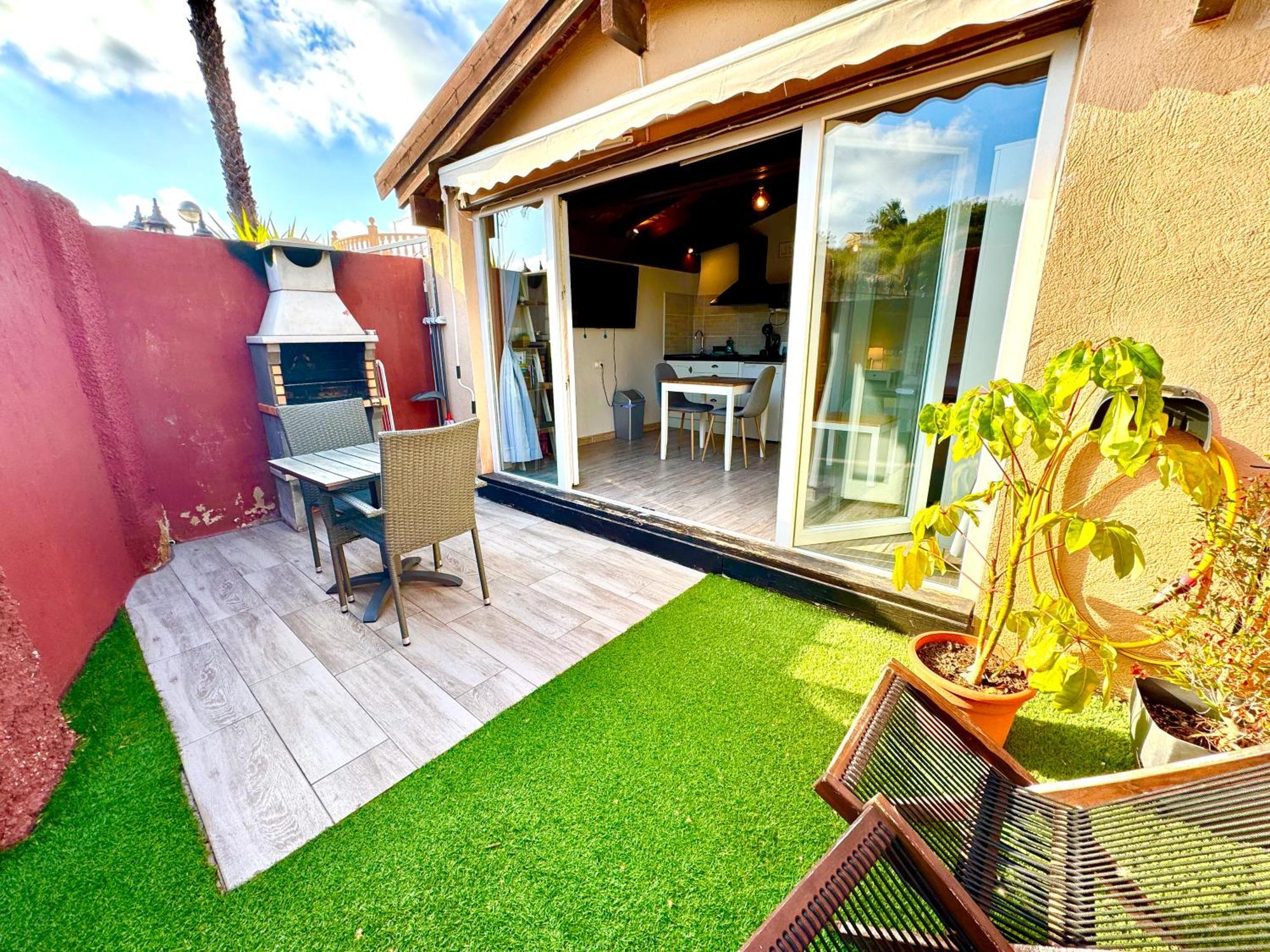 3 Casita-Estudio Con Jardin En La Playa Puerto Marino Экстерьер фото