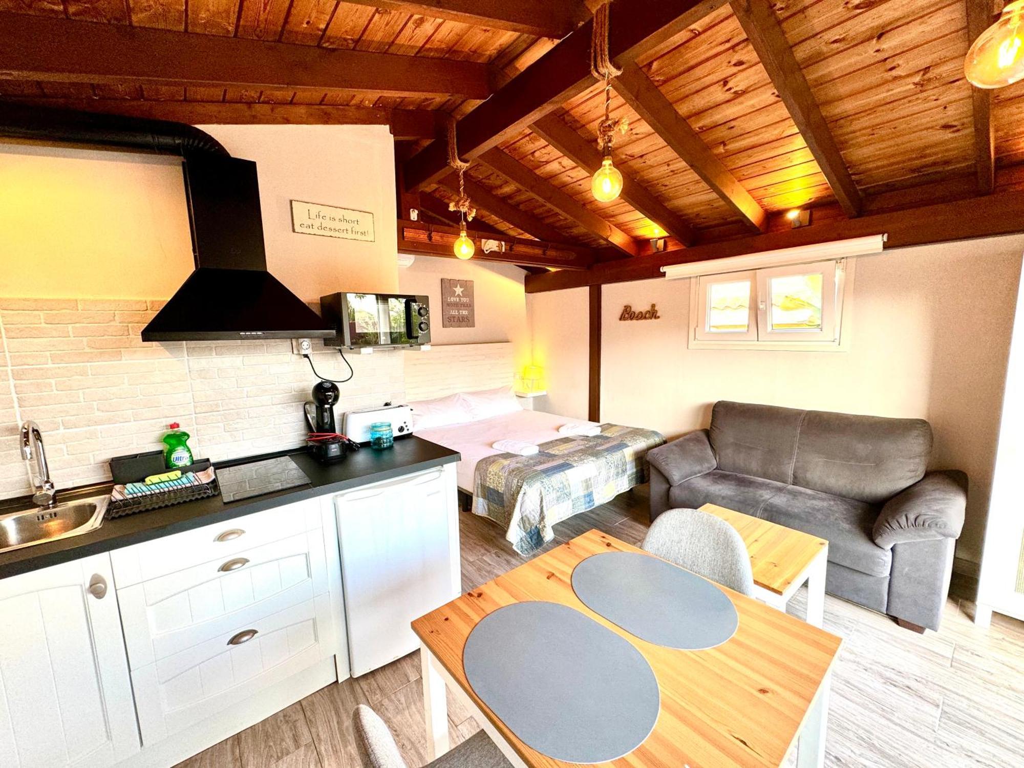 3 Casita-Estudio Con Jardin En La Playa Puerto Marino Экстерьер фото