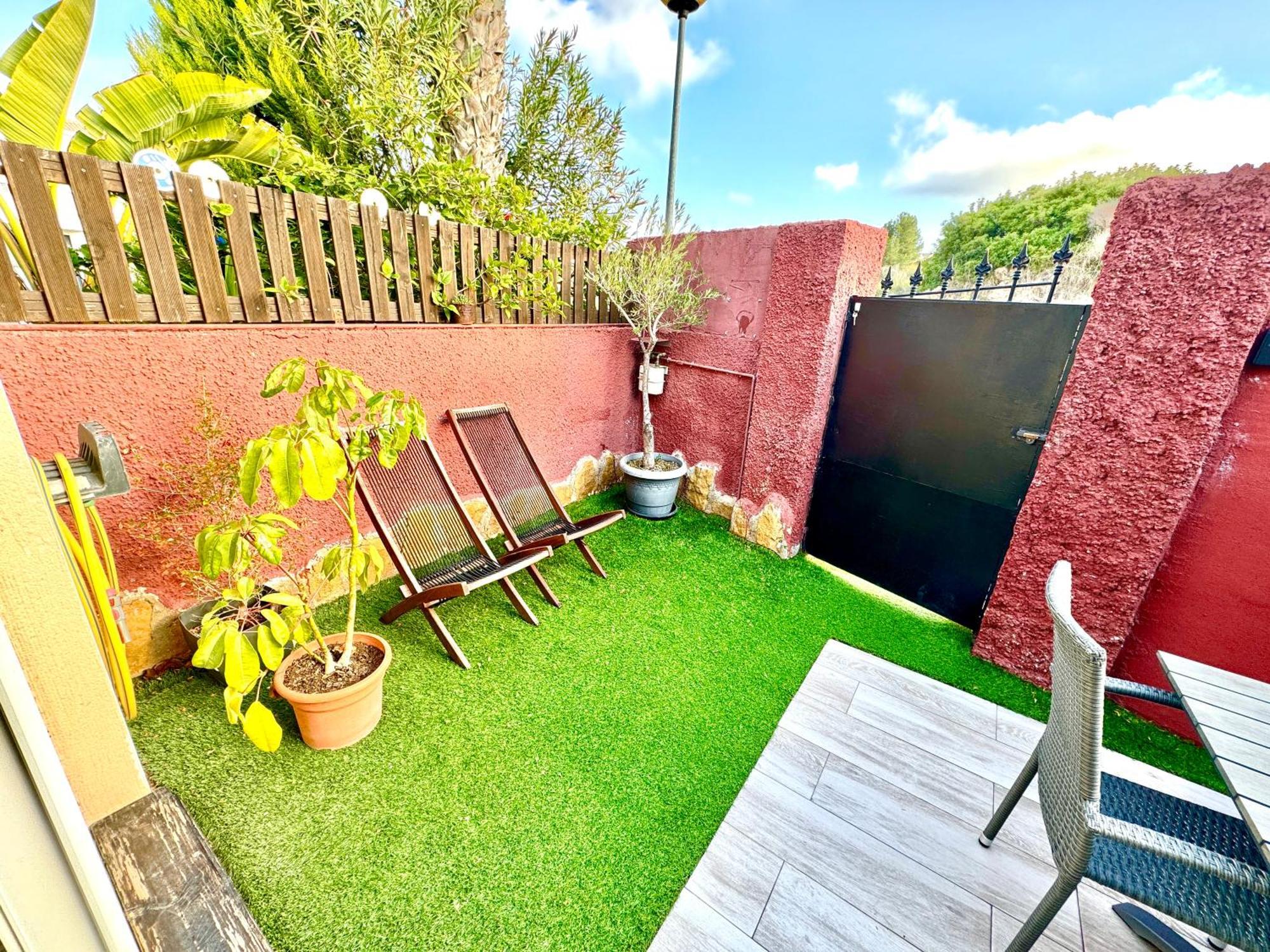 3 Casita-Estudio Con Jardin En La Playa Puerto Marino Экстерьер фото