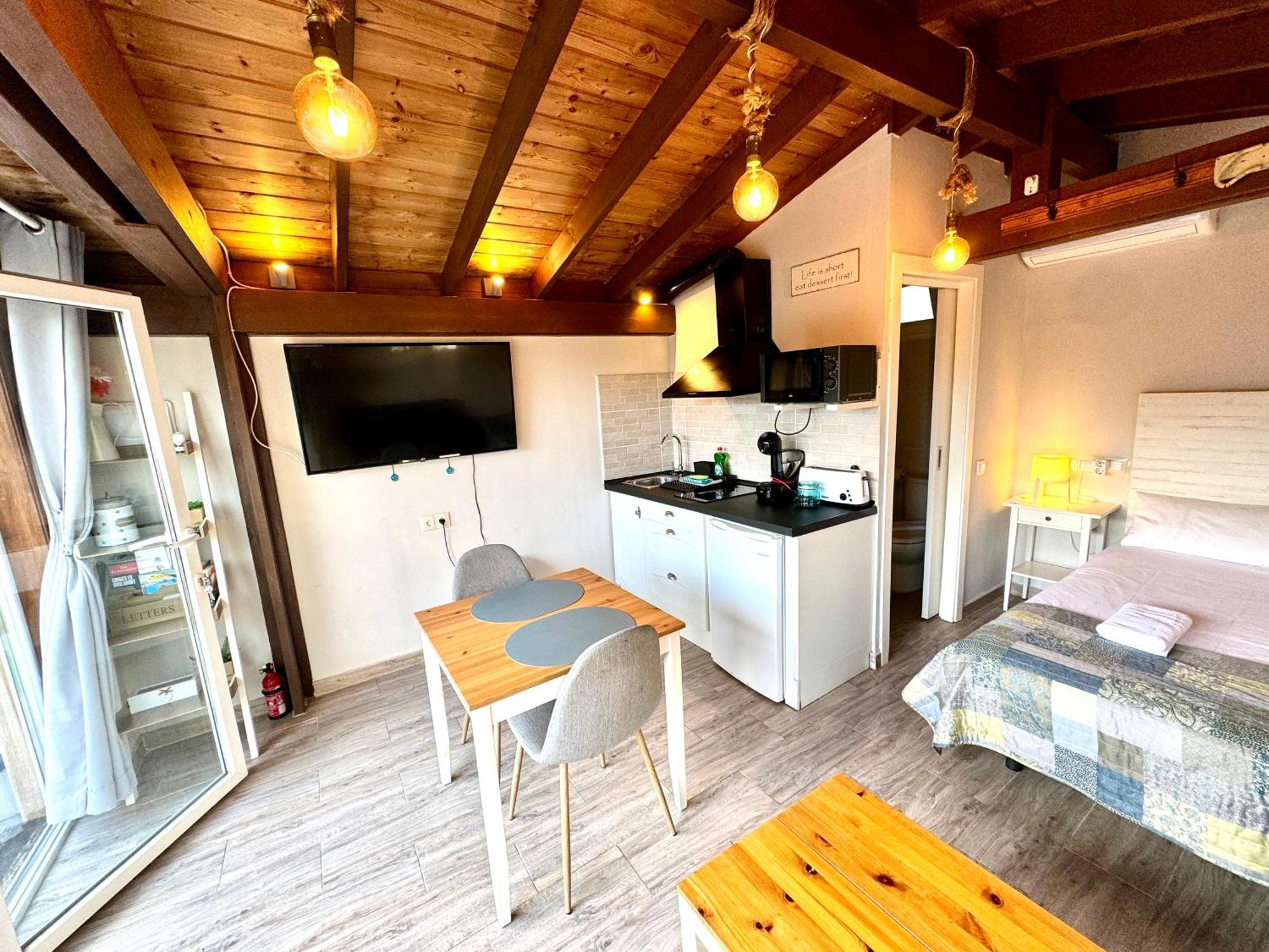 3 Casita-Estudio Con Jardin En La Playa Puerto Marino Экстерьер фото
