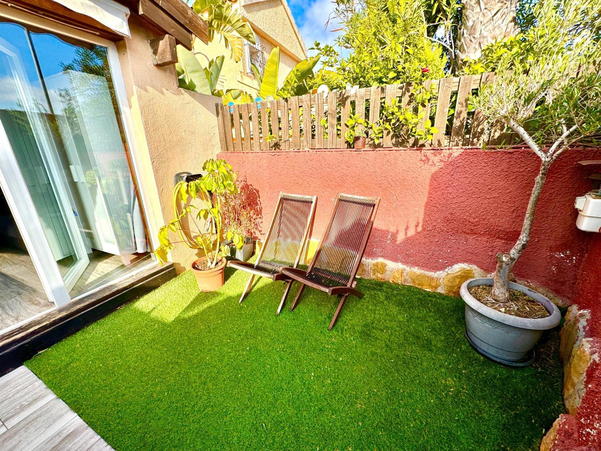 3 Casita-Estudio Con Jardin En La Playa Puerto Marino Экстерьер фото